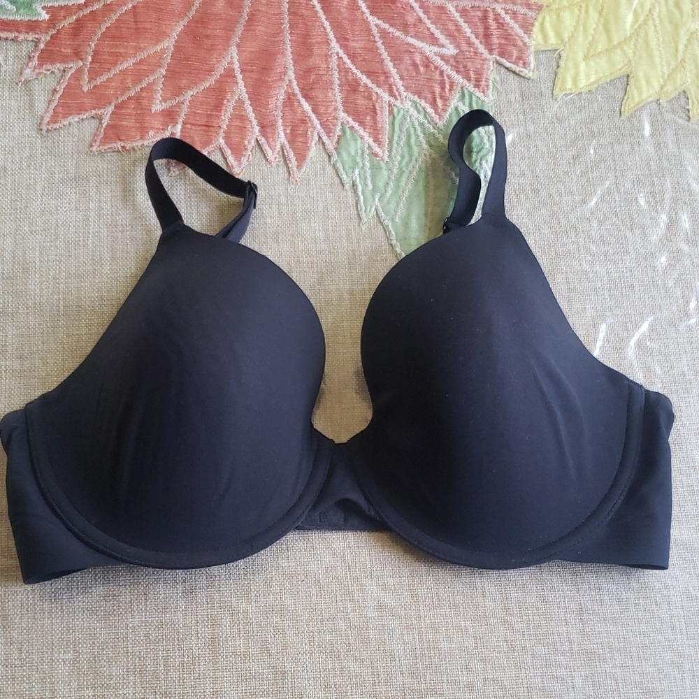 Wacoal Black T-Shirt Bra with Underwire Support 34DD